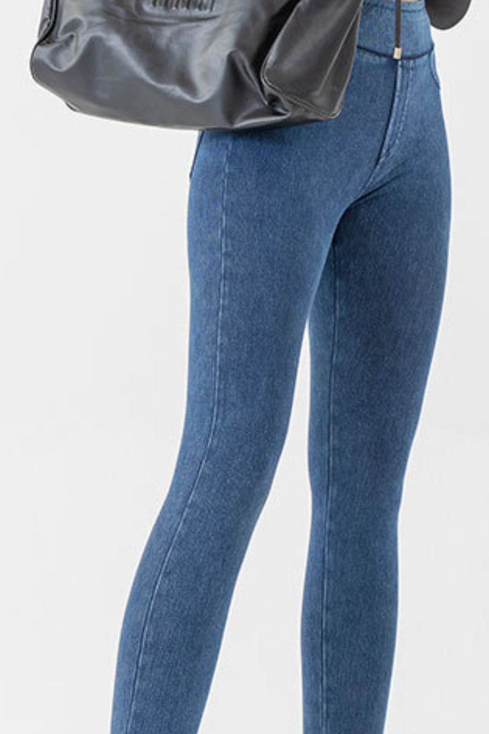 High Waist Skinny Jeans - TRENDMELO