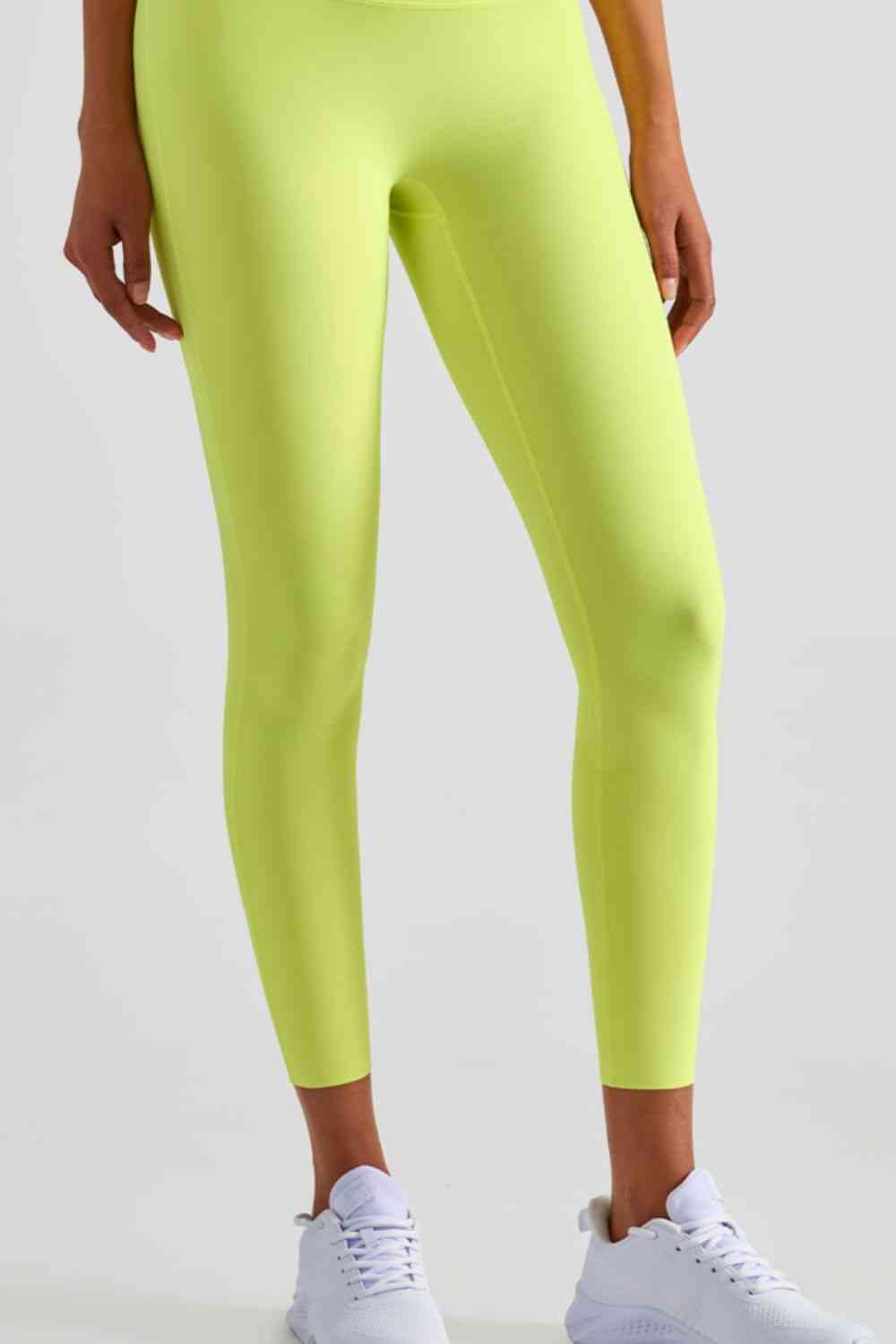 High Waist Seamless Ankle-Length Yoga Leggings - TRENDMELO