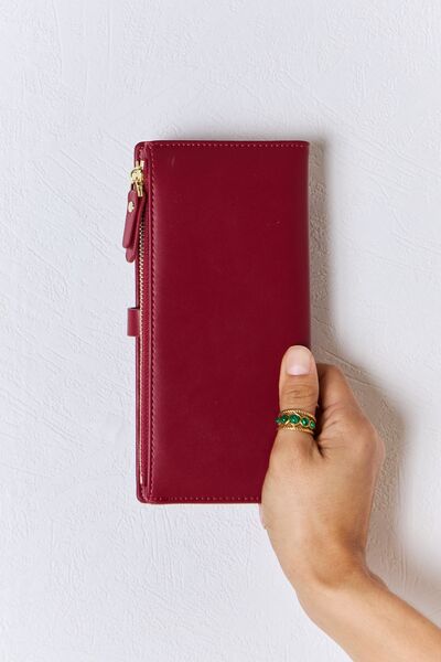 David Jones Texture PU Leather Wallet - TRENDMELO