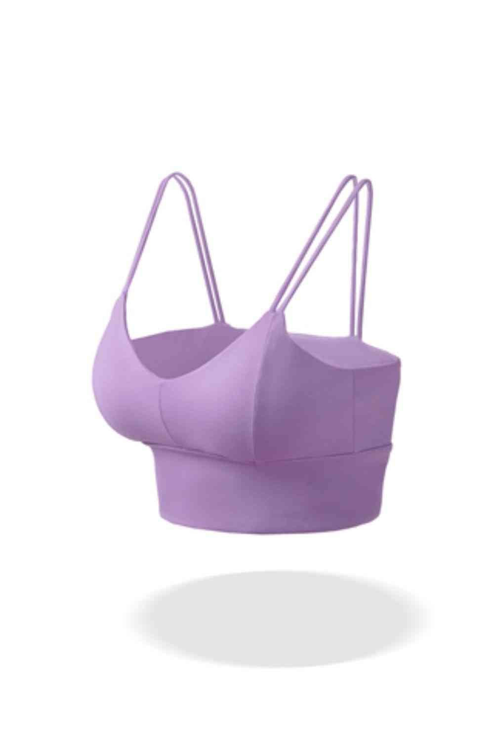 Double-Strap Sports Bra - TRENDMELO