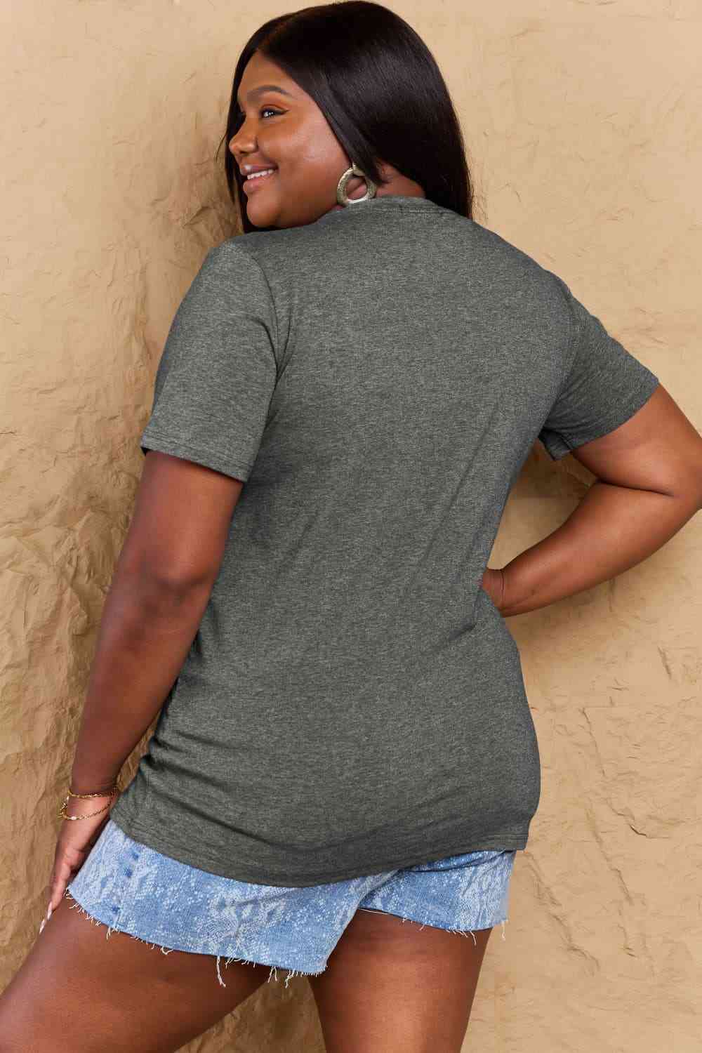 Simply Love Full Size WILD SOUL Graphic Cotton T-Shirt - TRENDMELO