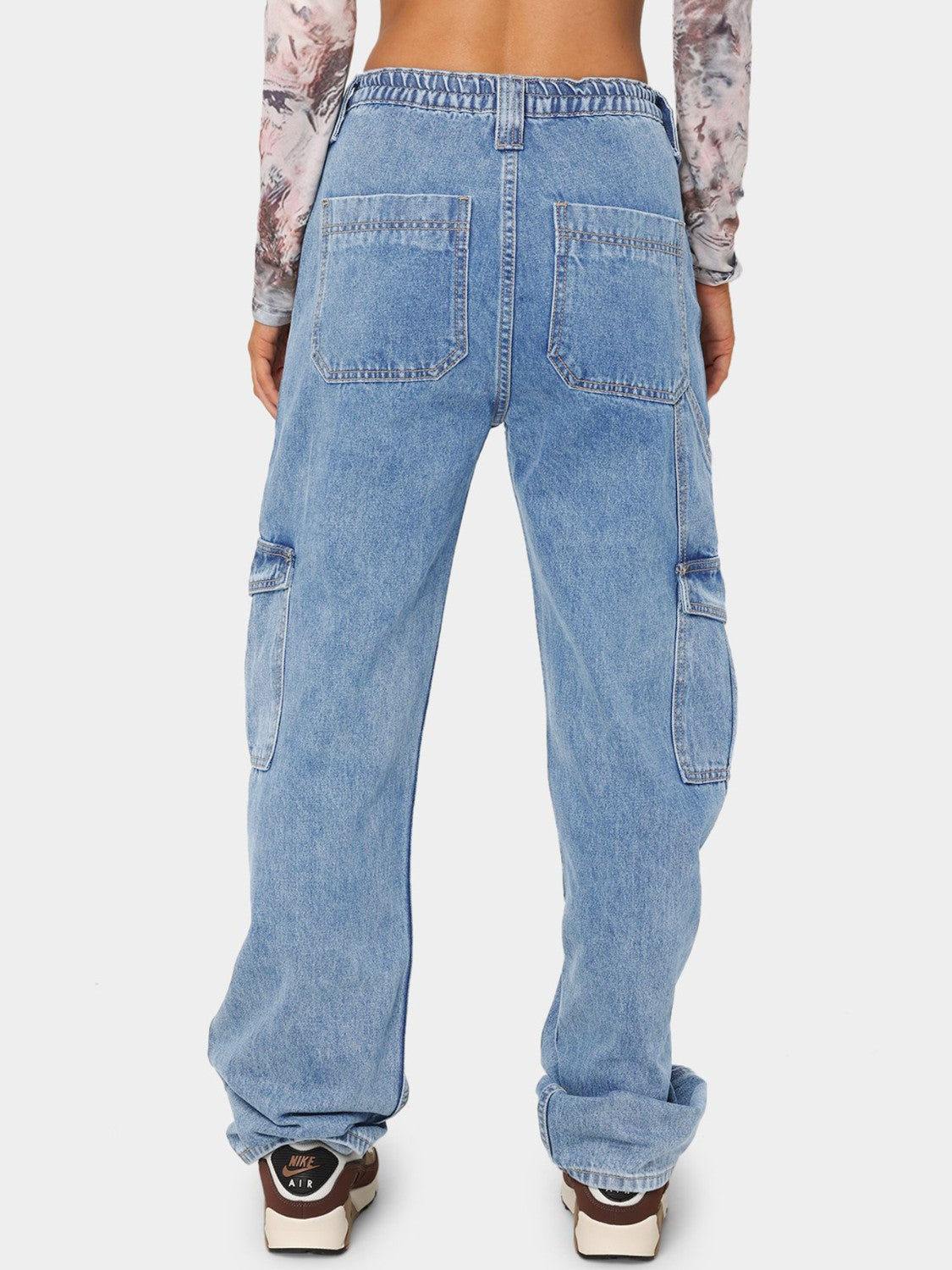 Straight Jeans with Pockets - TRENDMELO