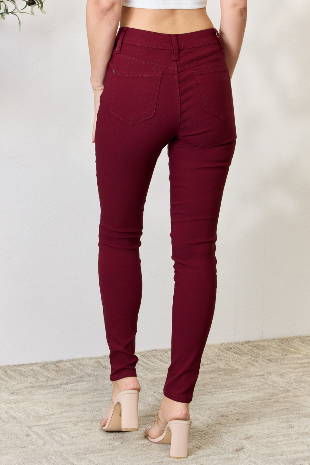 YMI Jeanswear Hyperstretch Mid-Rise Skinny Jeans - TRENDMELO