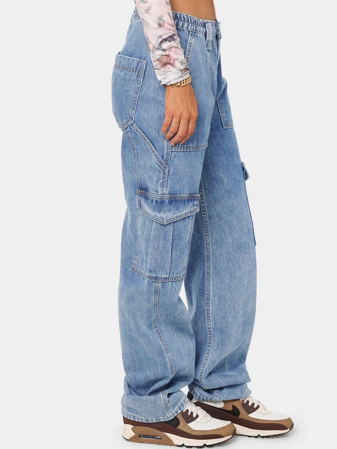 Straight Jeans with Pockets - TRENDMELO