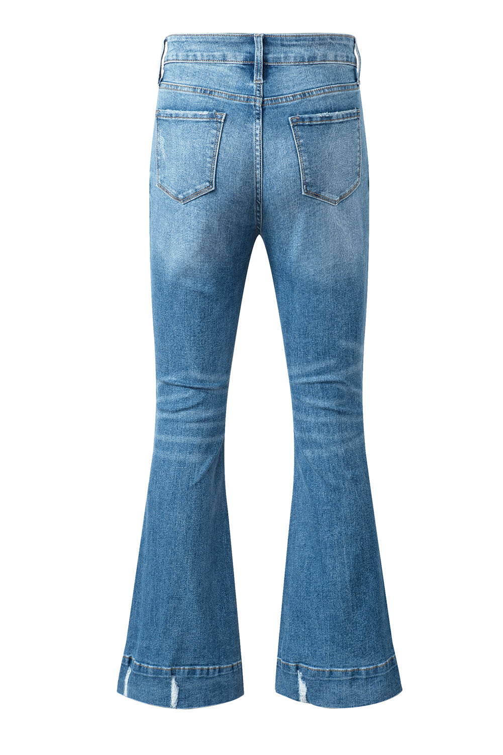 Cat's Whisker Bootcut Jeans with Pockets - TRENDMELO