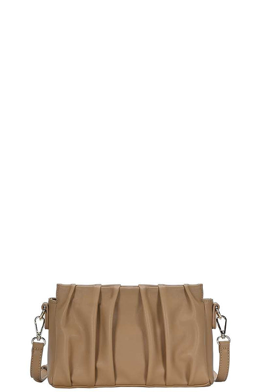 Trendmelo Stylish Smooth Wrinkled Crossbody Bag