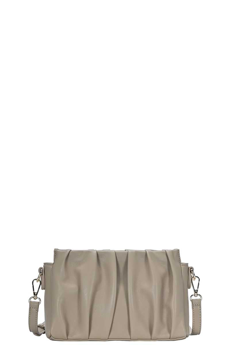 Trendmelo Stylish Smooth Wrinkled Crossbody Bag