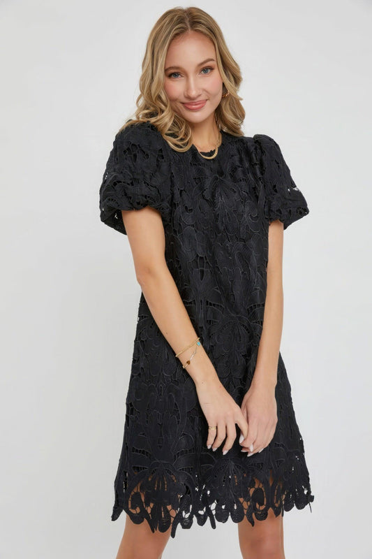 Trendmelo Crochet Lace Dress