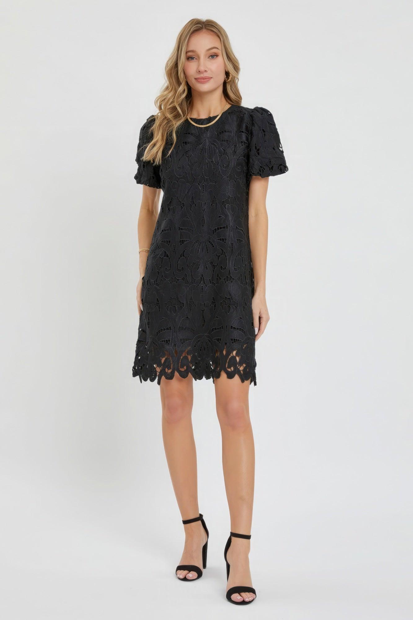 Trendmelo Crochet Lace Dress