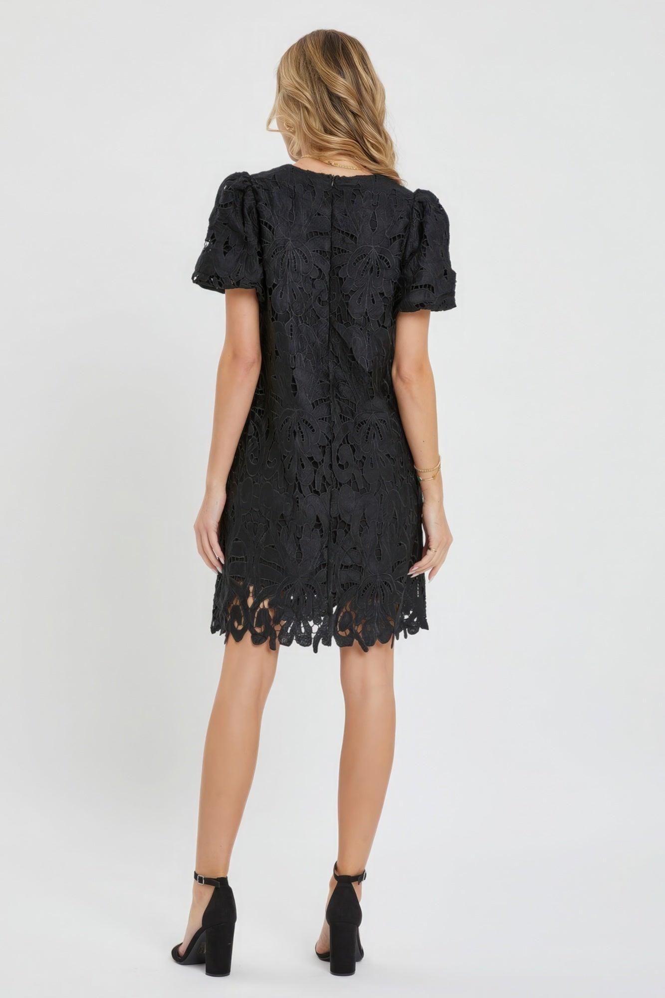 Trendmelo Crochet Lace Dress