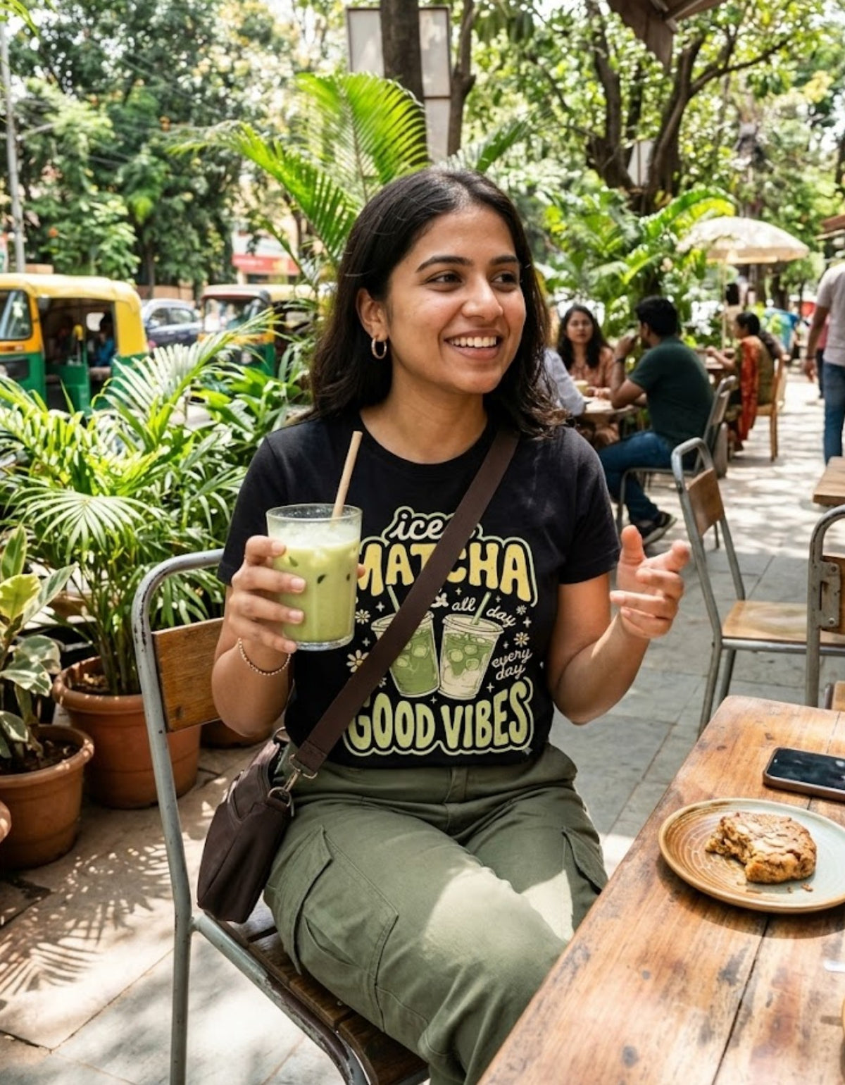 Iced Matcha Good Vibes - Women's Classic T-Shirt
