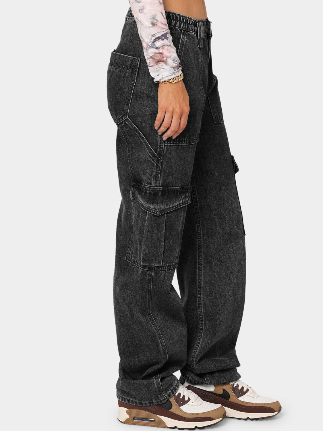 Straight Jeans with Pockets - TRENDMELO