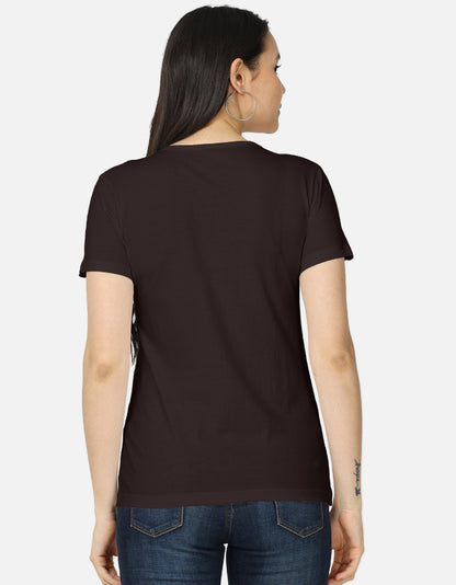 womens-iced-matcha-good-vibes-brown-graphic-tshirt-backside