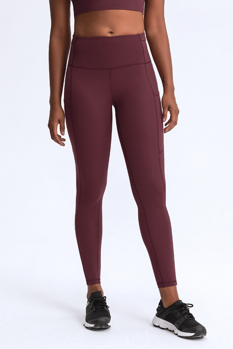 Thigh Pocket Active Leggings - TRENDMELO