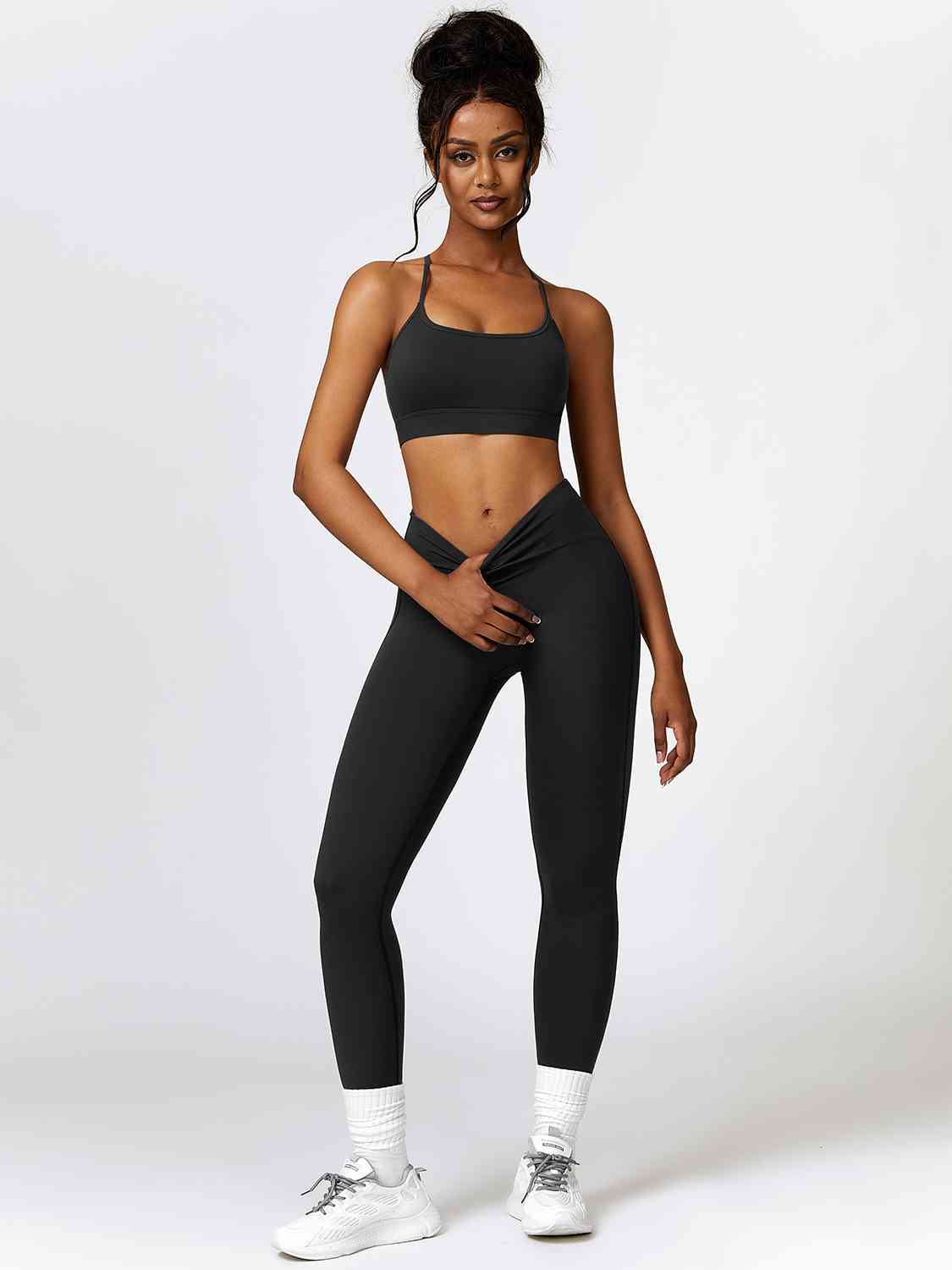 Sport Bra and Leggings Set - TRENDMELO