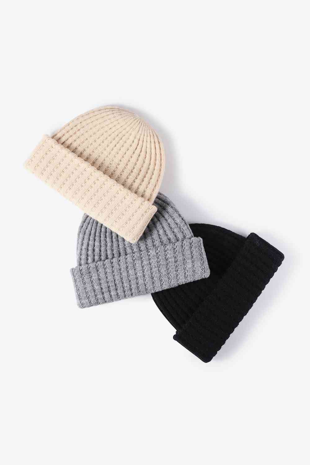 Wide Rib Beanie - TRENDMELO