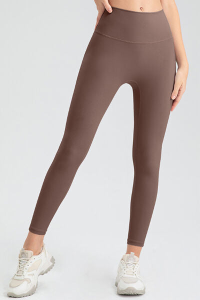 High Waist Skinny Active Pants - TRENDMELO