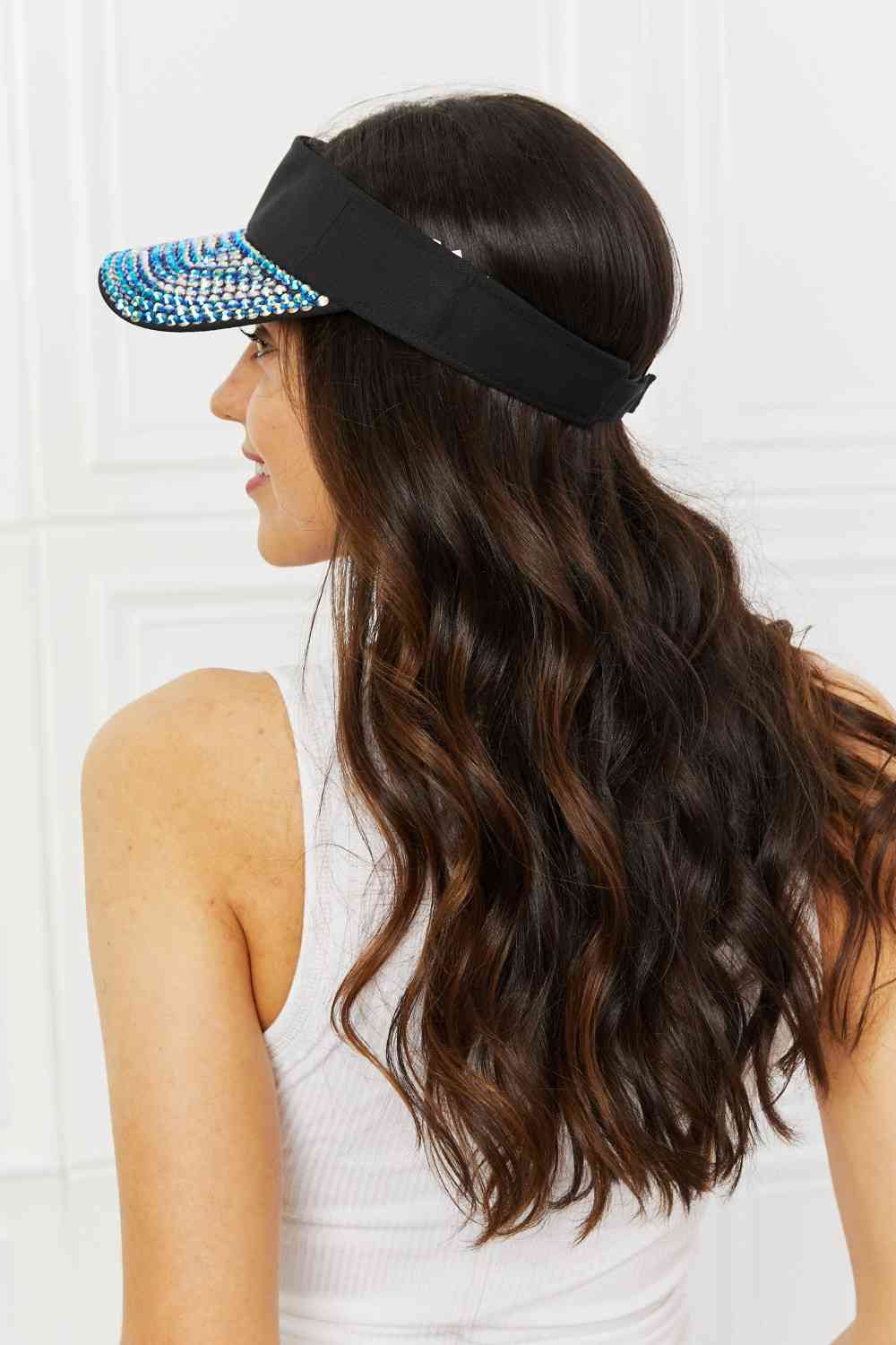 Fame Make It Sparkle Visor Hat - TRENDMELO