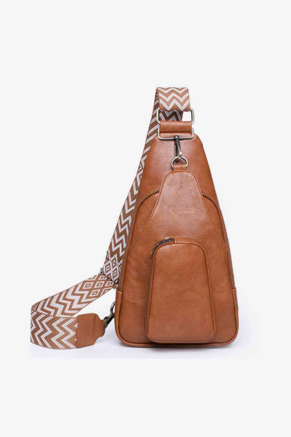 Adored Take A Trip PU Leather Sling Bag - TRENDMELO