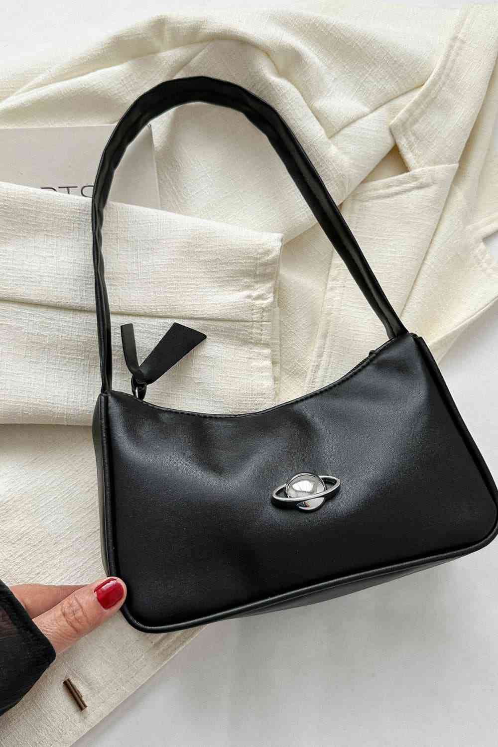 PU Leather Shoulder Bag - TRENDMELO