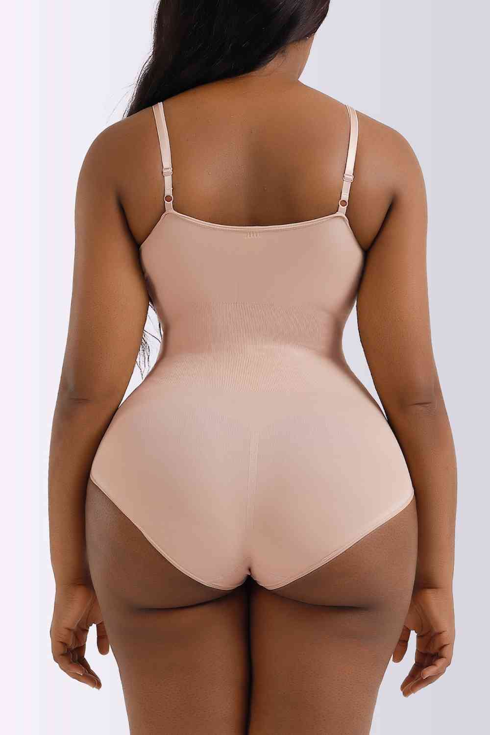 Spaghetti Strap Shaping Bodysuit - TRENDMELO