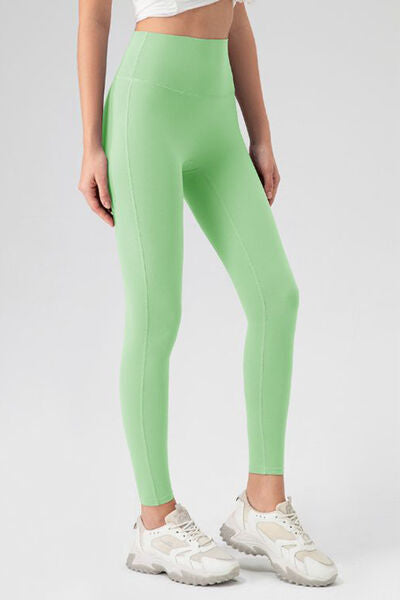 High Waist Skinny Active Pants - TRENDMELO