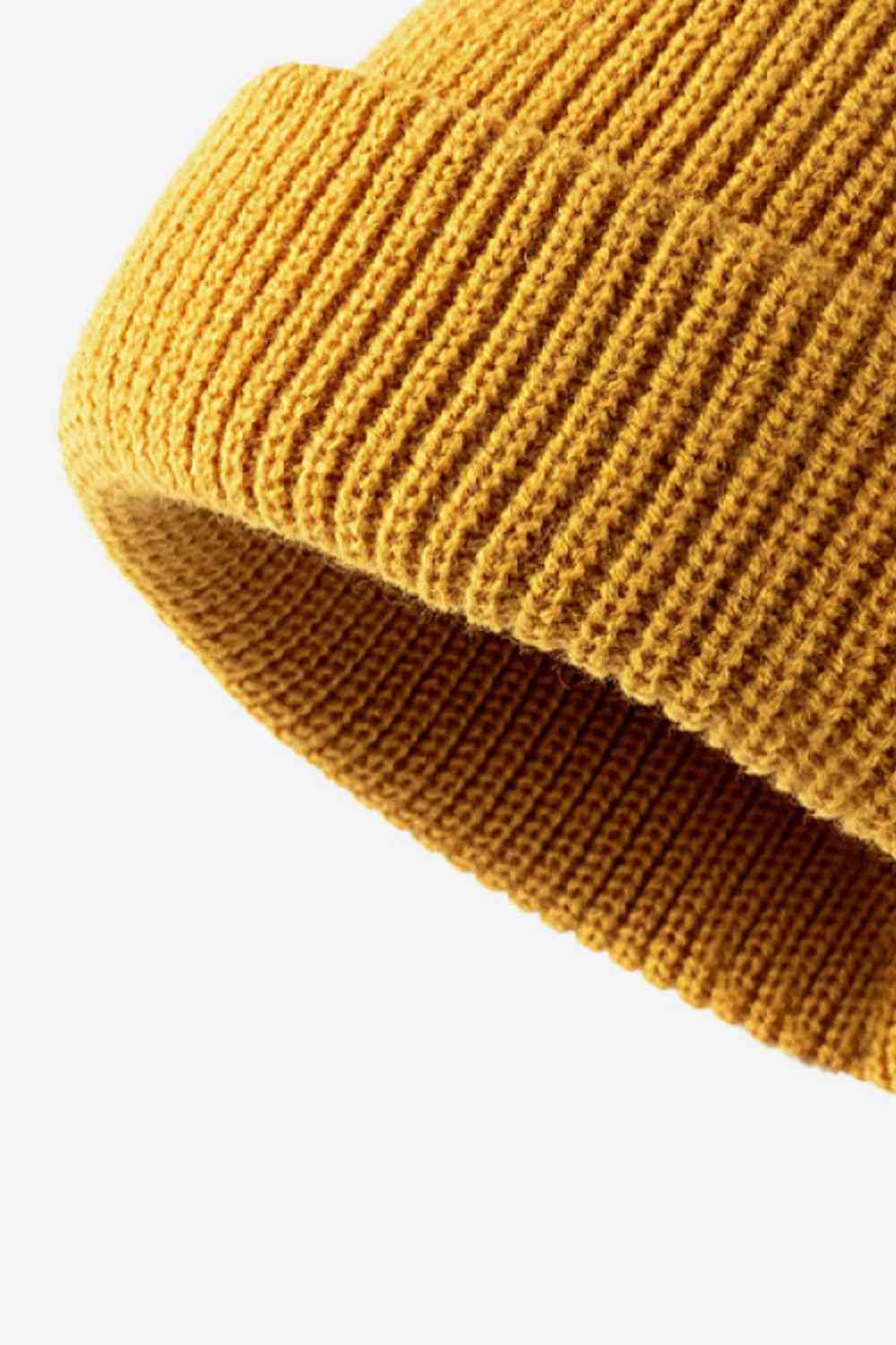 Calling For Winter Rib-Knit Beanie - TRENDMELO