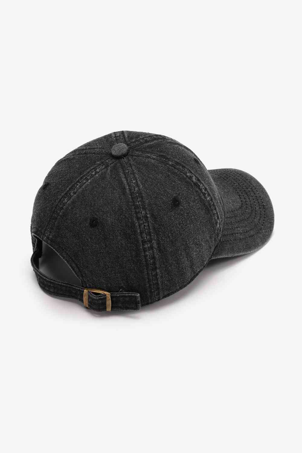 Plain Adjustable Baseball Cap - TRENDMELO