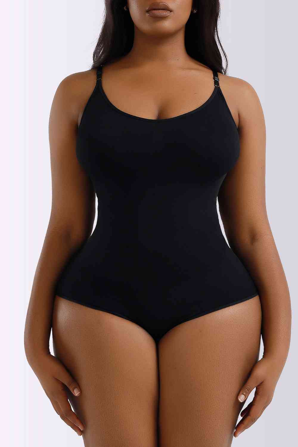 Spaghetti Strap Shaping Bodysuit - TRENDMELO