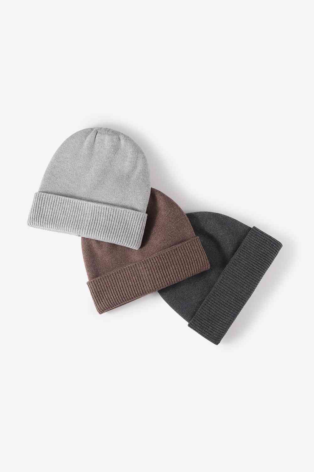 Cuff Knitted Beanie - TRENDMELO