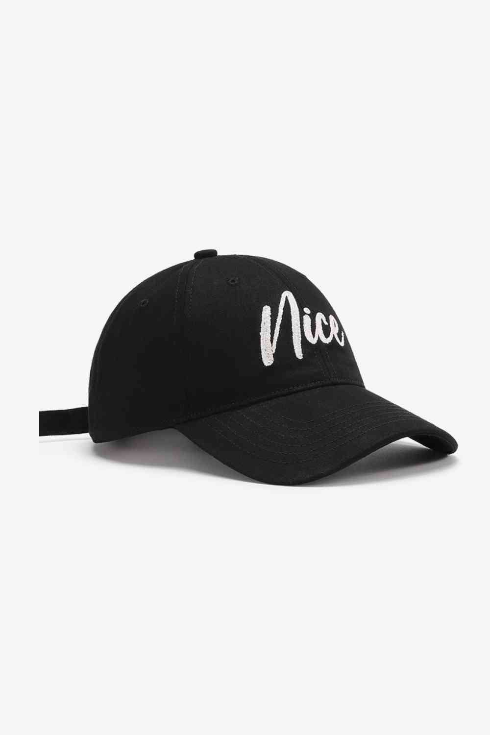 NICE Adjustable Cotton Baseball Cap - TRENDMELO