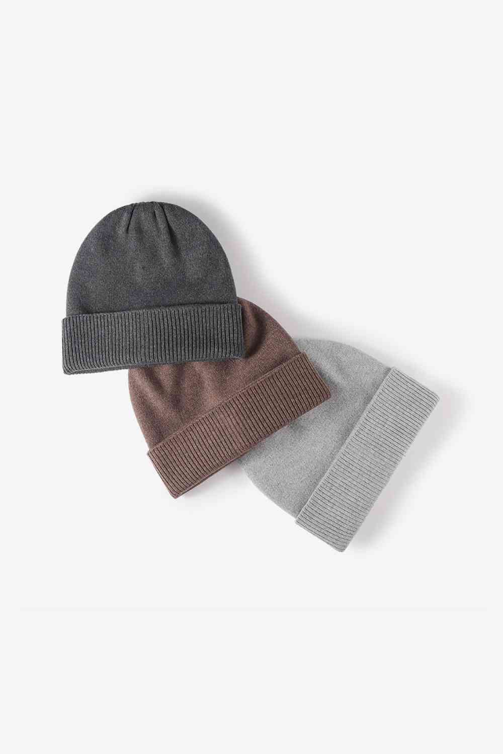 Cuff Knitted Beanie - TRENDMELO