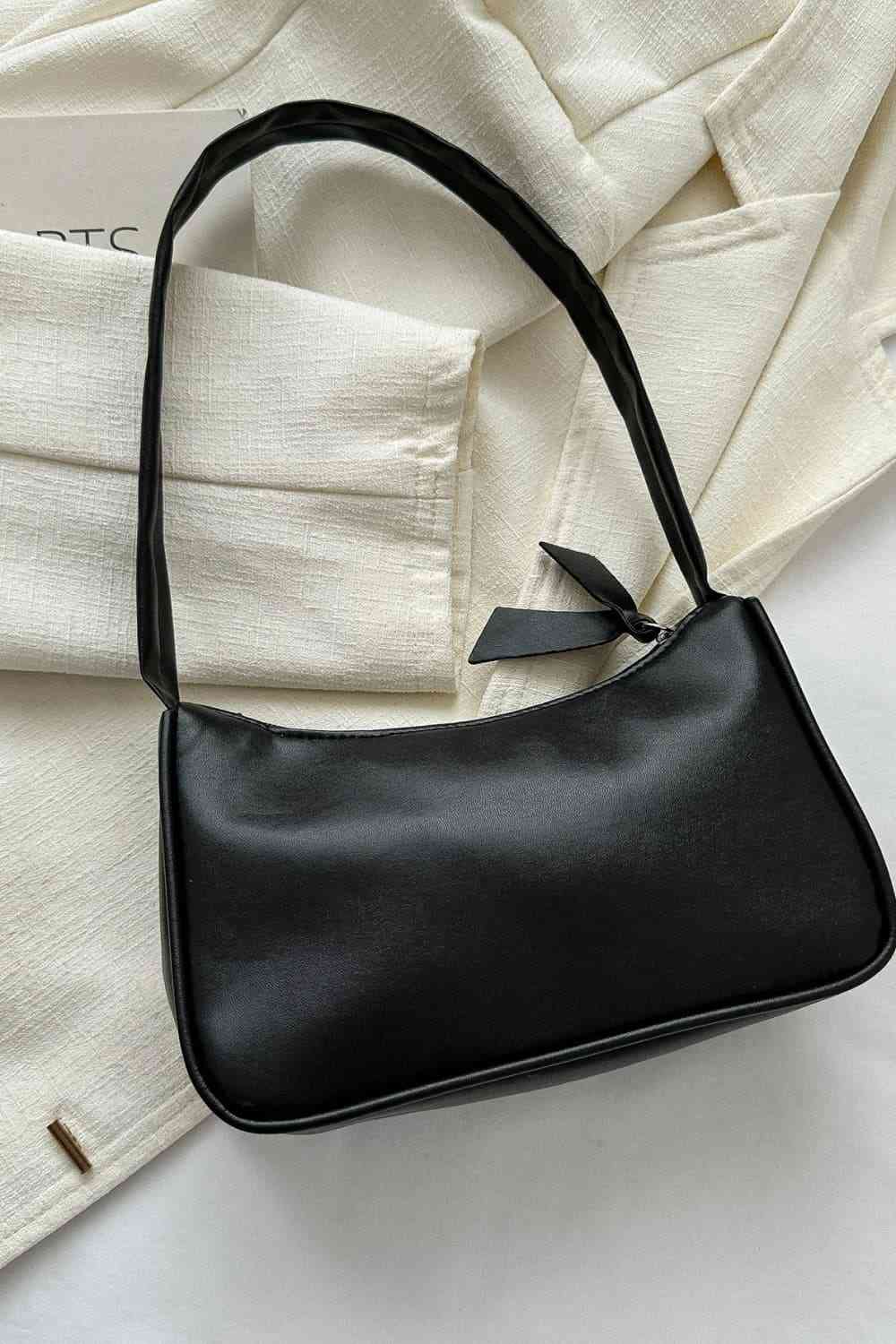 PU Leather Shoulder Bag - TRENDMELO