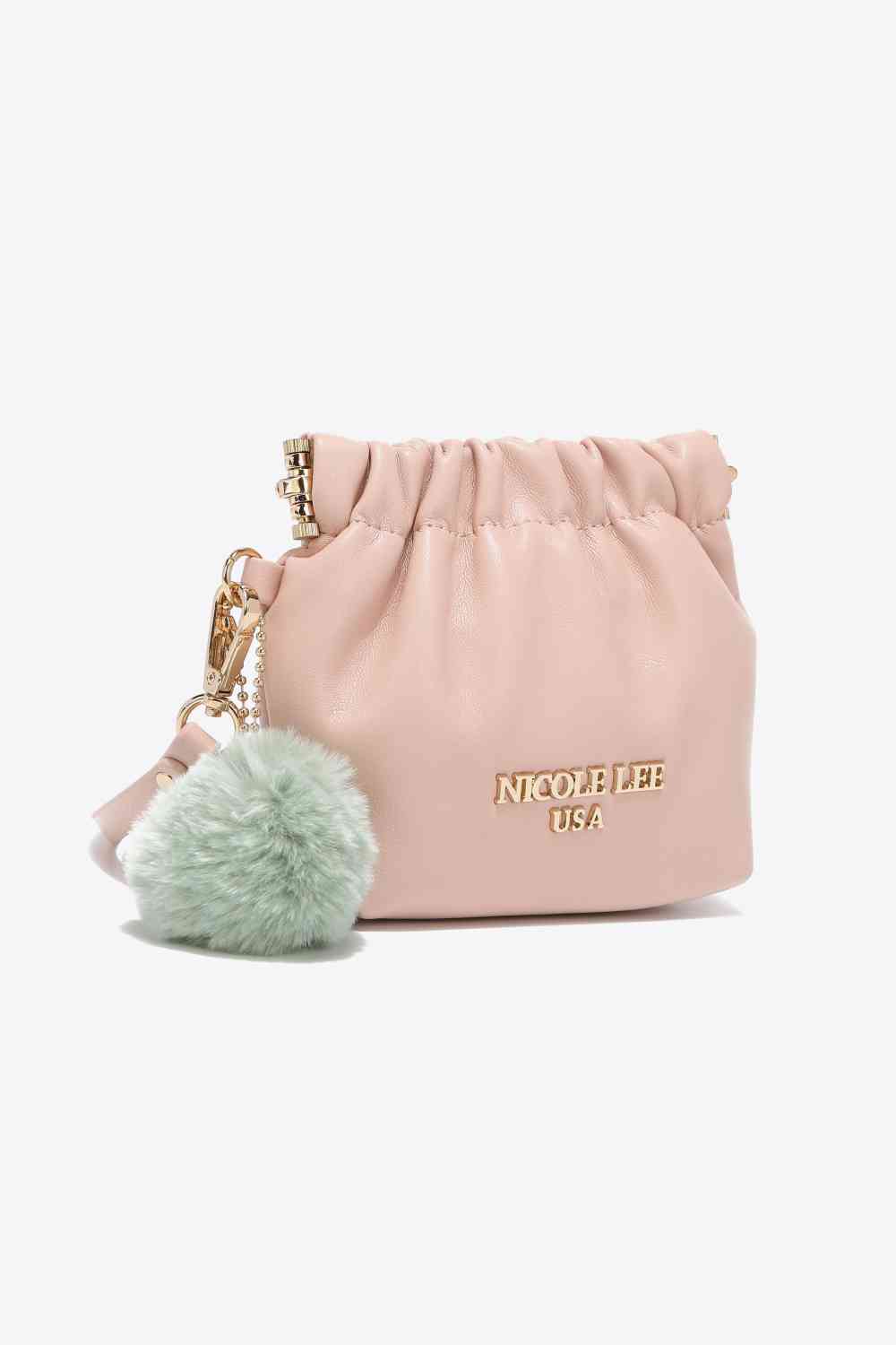 Nicole Lee USA Faux Leather Pouch - TRENDMELO