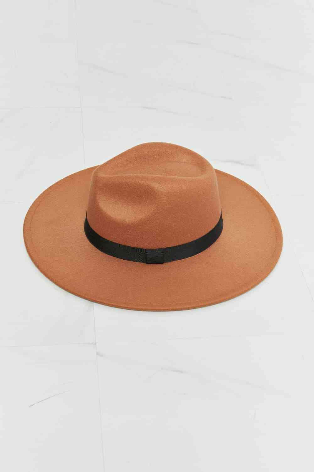 Fame Enjoy The Simple Things Fedora Hat - TRENDMELO