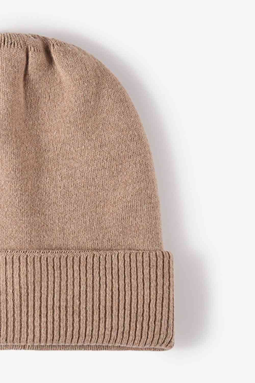 Cuff Knitted Beanie - TRENDMELO