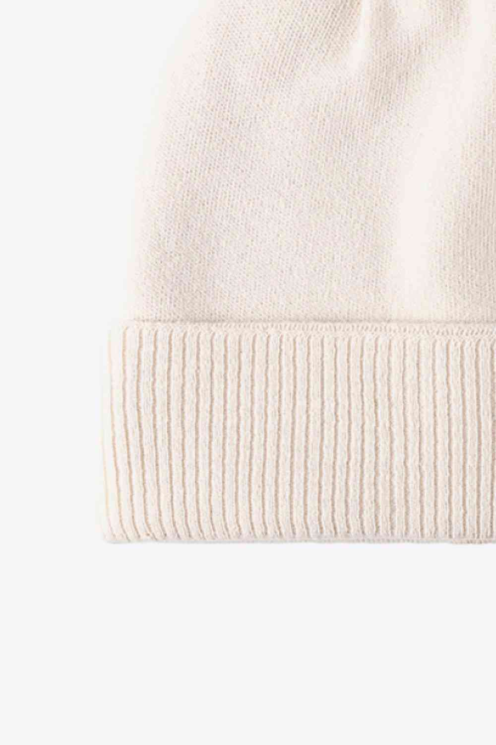 Cuff Knitted Beanie - TRENDMELO