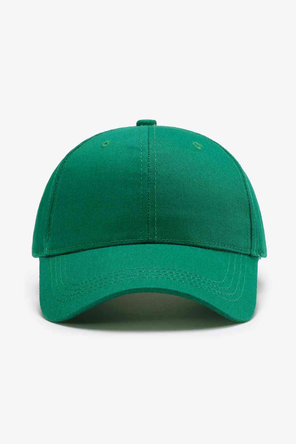 Plain Adjustable Cotton Baseball Cap - TRENDMELO