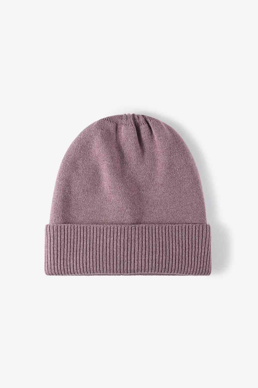 Cuff Knitted Beanie - TRENDMELO