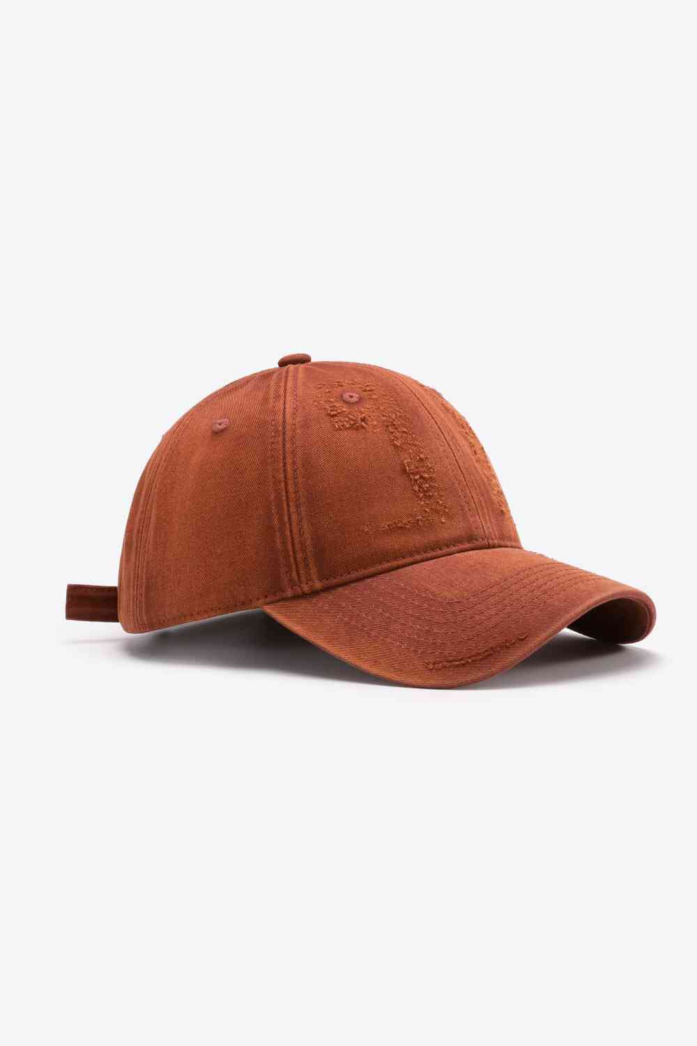 Distressed Adjustable Baseball Cap - TRENDMELO