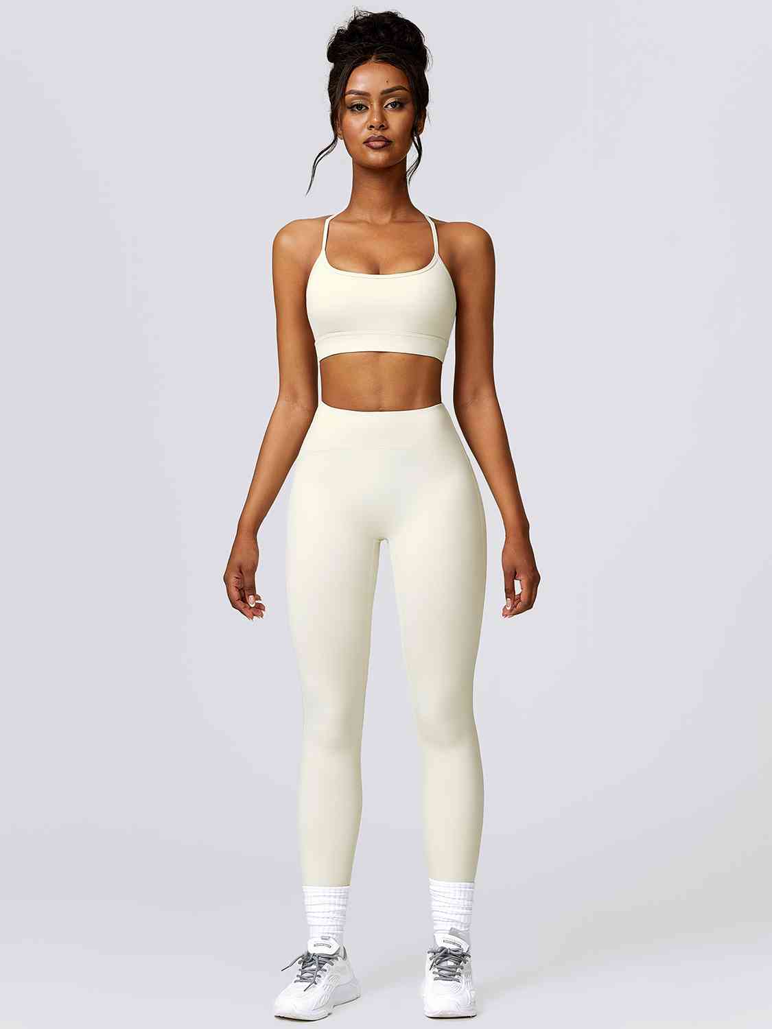 Sport Bra and Leggings Set - TRENDMELO