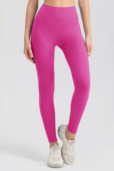 High Waist Skinny Active Pants - TRENDMELO