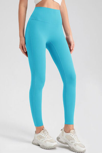 High Waist Skinny Active Pants - TRENDMELO