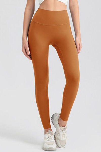 High Waist Skinny Active Pants - TRENDMELO