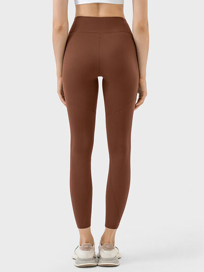 Mid-Rise Waist Active Pants - TRENDMELO