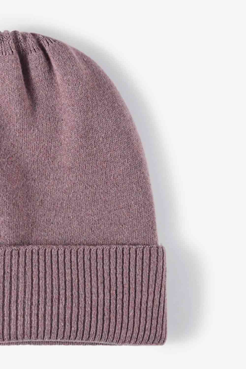 Cuff Knitted Beanie - TRENDMELO