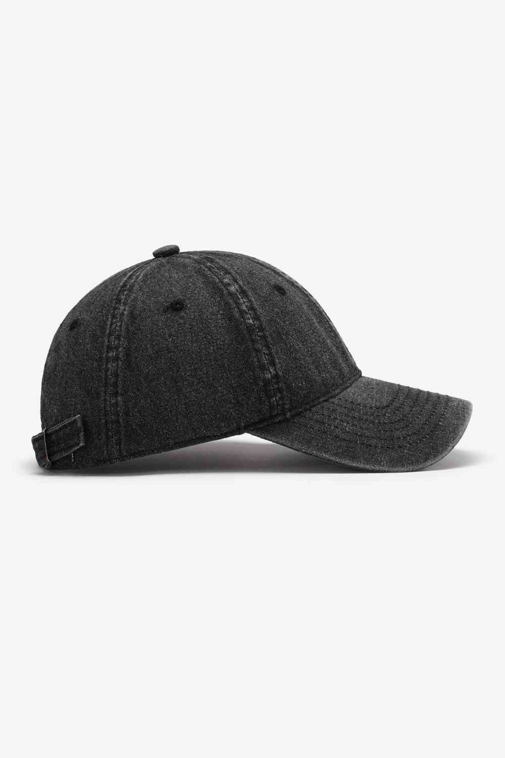 Plain Adjustable Baseball Cap - TRENDMELO