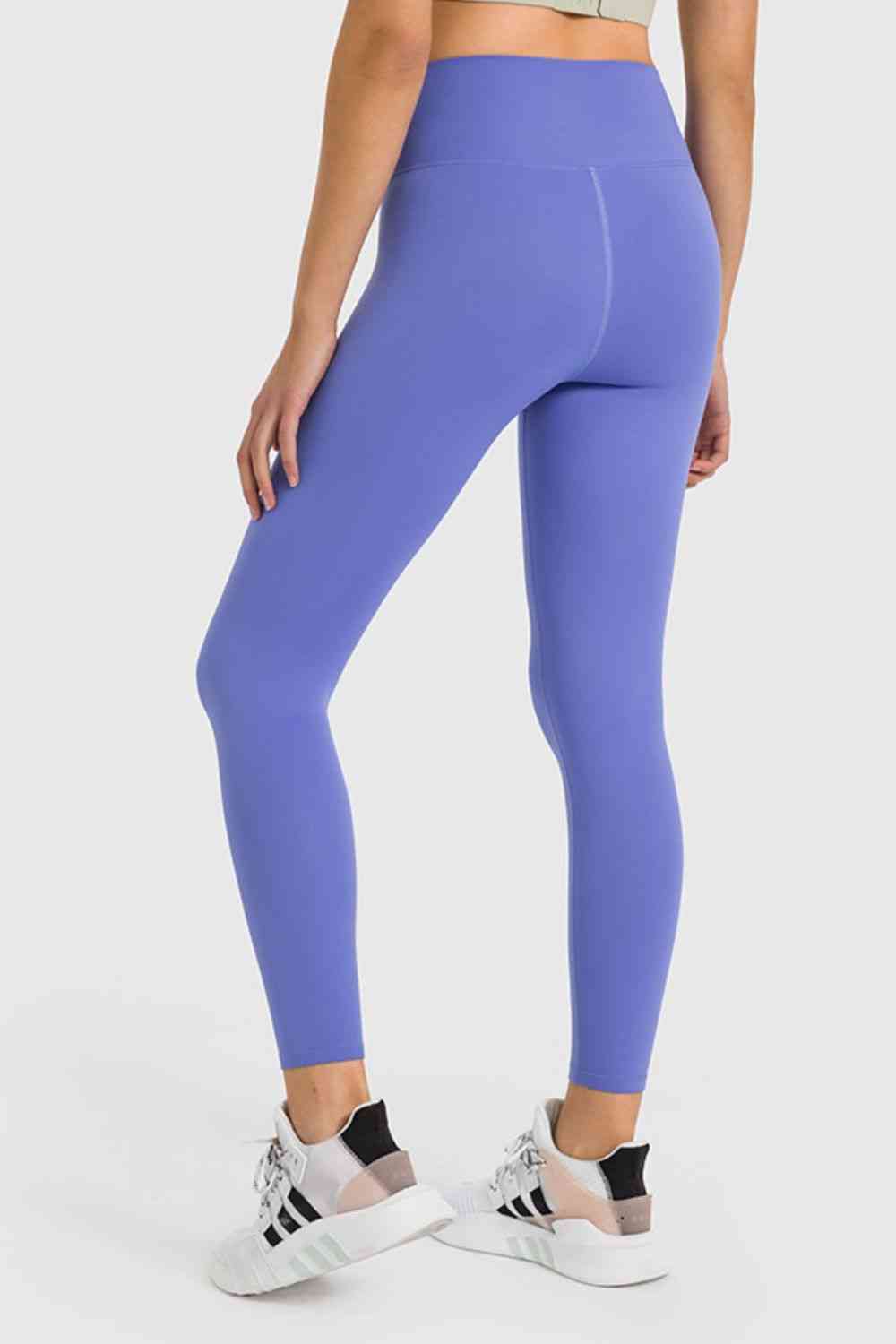 High Waist Ankle-Length Yoga Leggings - TRENDMELO