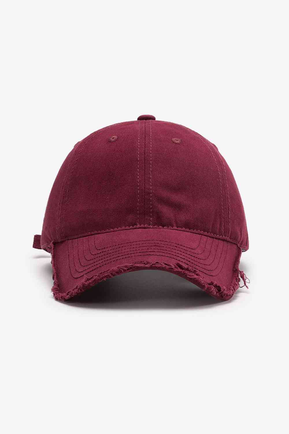 Distressed Adjustable Baseball Cap - TRENDMELO