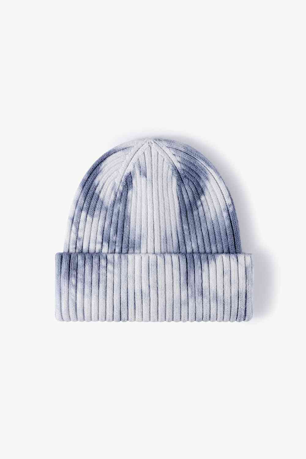 Tie-Dye Ribbed Cuffed Beanie - TRENDMELO